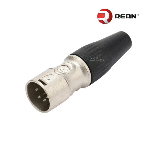 XLR Male (4 Pin) Microphone Cable Connector