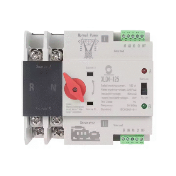 Dual Power Automatic Transfer Switcher (ATS)